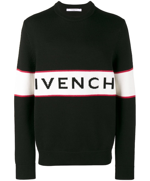 GIVENCHY（ジバンシイ）の「Givenchy - インターシャロゴ セーター