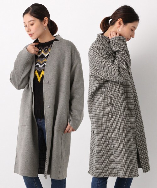 LEPSIM（レプシィム）の「Wフェイスリバーシブルコート（）」 - WEAR