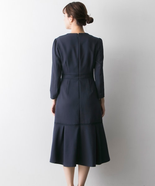 CELFORD（セルフォード）の「CELFORD レース切替ワンピース（）」 - WEAR