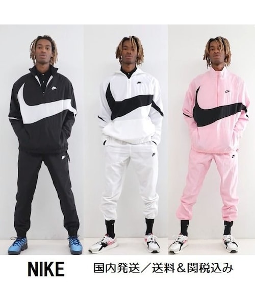 NIKE（ナイキ）の「【送料関税込 】NIKE ハーフジップ ビッグ ロゴ