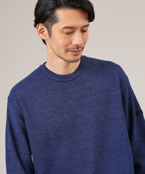 TAKEO KIKUCHI（タケオキクチ）の「ウールブレンド 徳島ニット