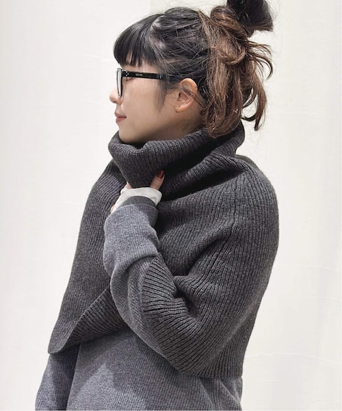 AP STUDIO（エーピーストゥディオ）の「リブニットケープ（）」 - WEAR