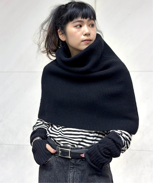 AP STUDIO（エーピーストゥディオ）の「リブニットケープ（）」 - WEAR
