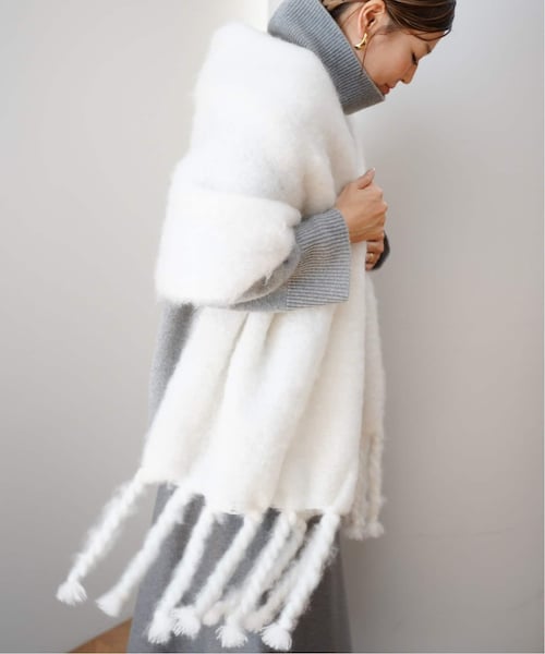 Deuxieme Classe（ドゥーズィエムクラス）の「Mohair Mix Big Stole