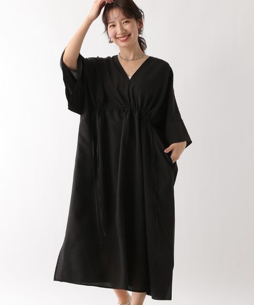 LEPSIM（レプシィム）の「Vネックシャーリングワンピース（）」 - WEAR