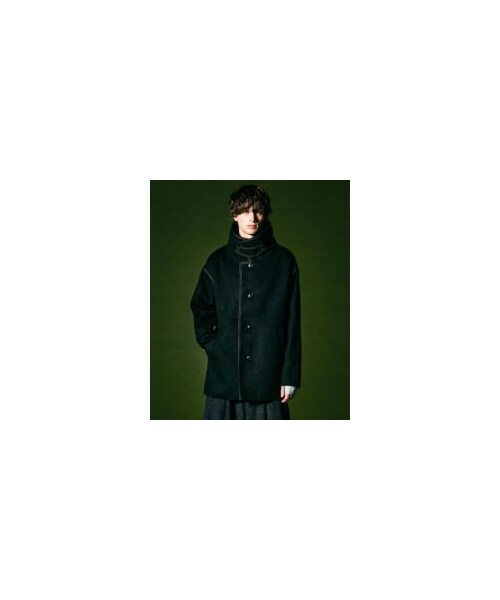 glamb（グラム）の「GB0423/JKT10 : Spared Neck Coat / スペアード
