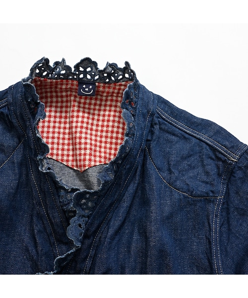 45R（フォーティファイブアール）の「シャツデニムのカットワーク
