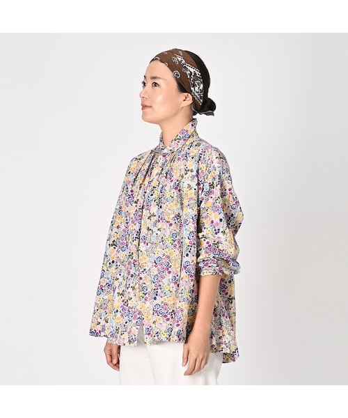 45R（フォーティファイブアール）の「インドカディ秋の実プリントのく