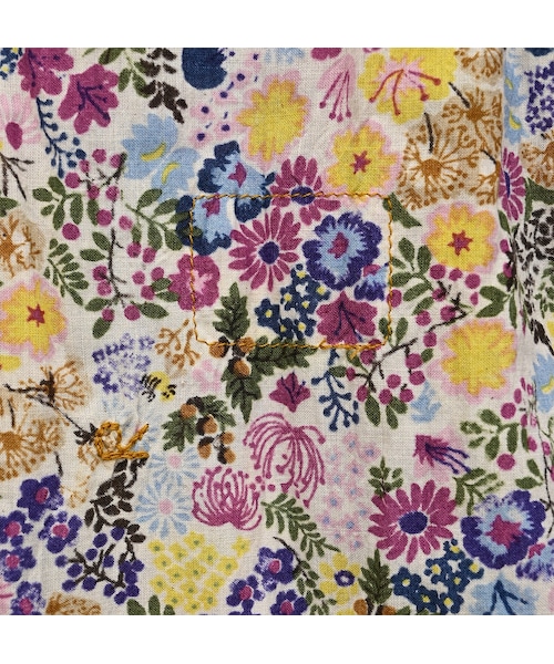 45R（フォーティファイブアール）の「インドカディ秋の実プリントのく