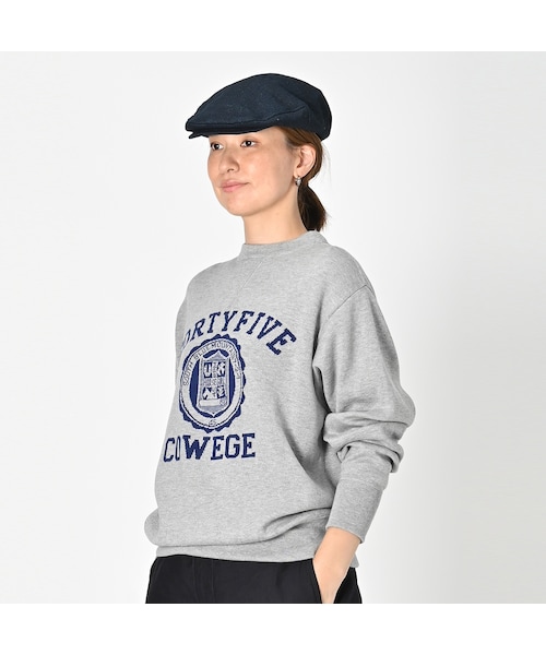 45R（フォーティファイブアール）の「スムースニットの908クルー