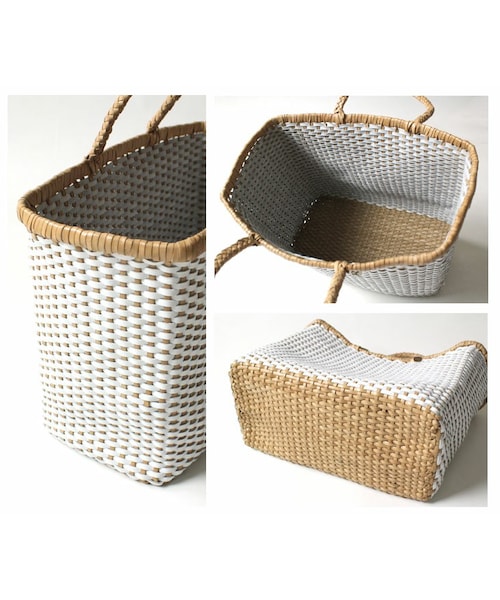 45R（フォーティファイブアール）の「レザーかご編みバッグ（）」 - WEAR