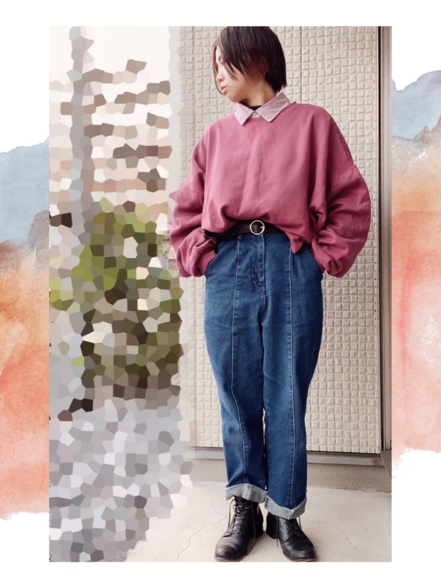 human woman（ヒューマンウーマン）の「anAcorn×chausser×HUMAN WOMAN