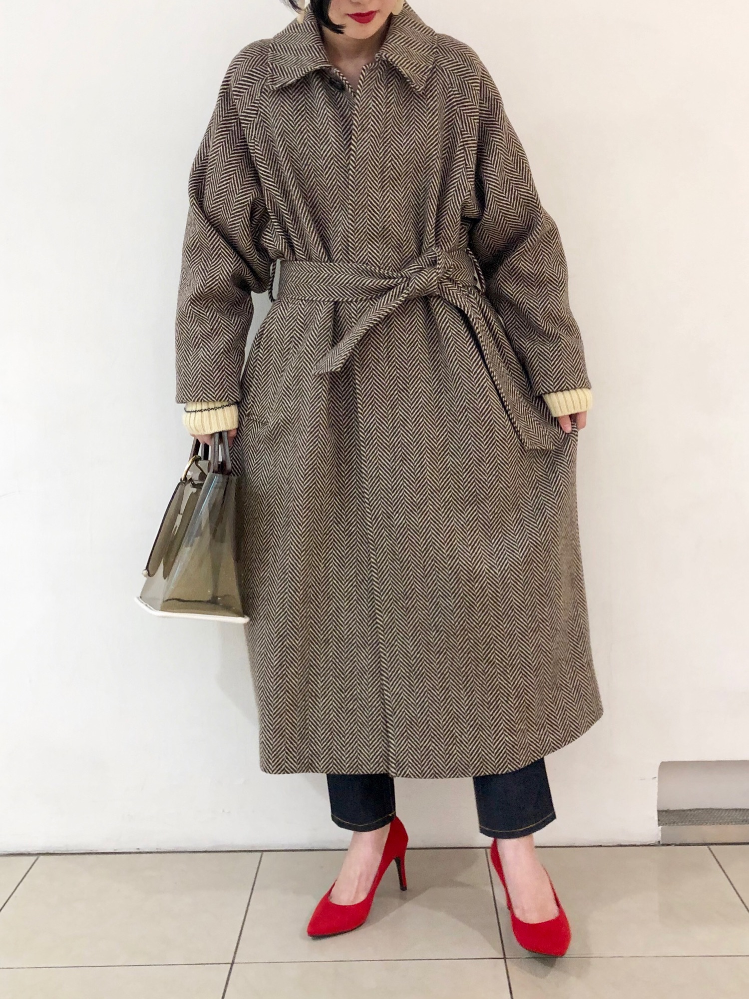 ADAM ET ROPE'（アダムエロペ）の「マラリウス ヘリンボーンコート