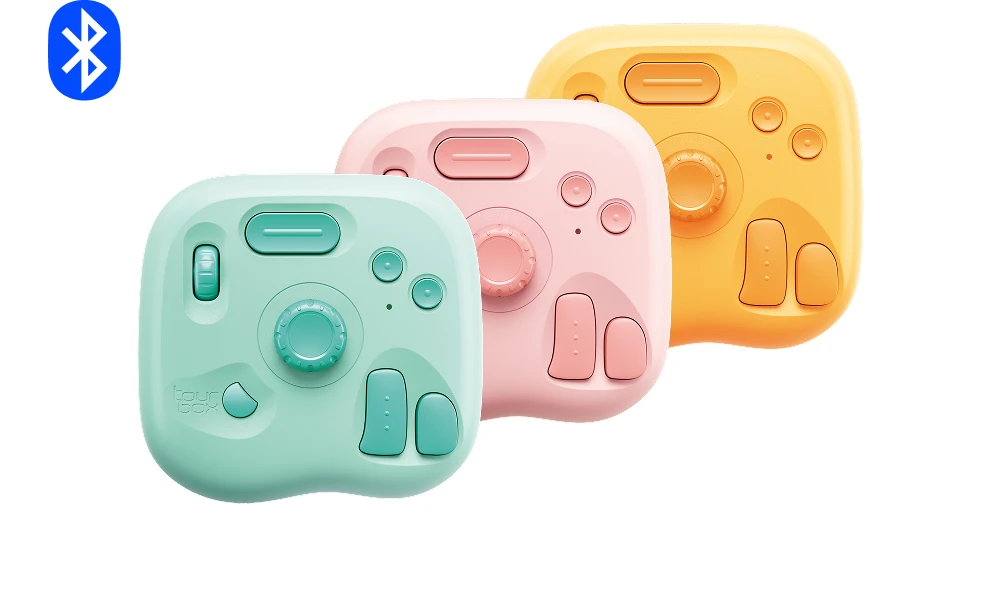 TourBox Liteーーシリーズ最安・最軽量。新カラーオアシスシリーズ発売