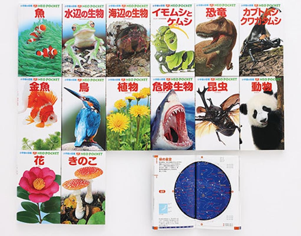 小学館の図鑑NEOポケット(15冊セット)