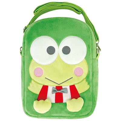 dショッピング |「サンリオ ぬいぐるみポシェット けろけろけろっぴ