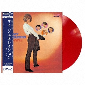 ザ・フー60年代の日本独自盤復刻 180g重量盤LPレコードが発売 カラー