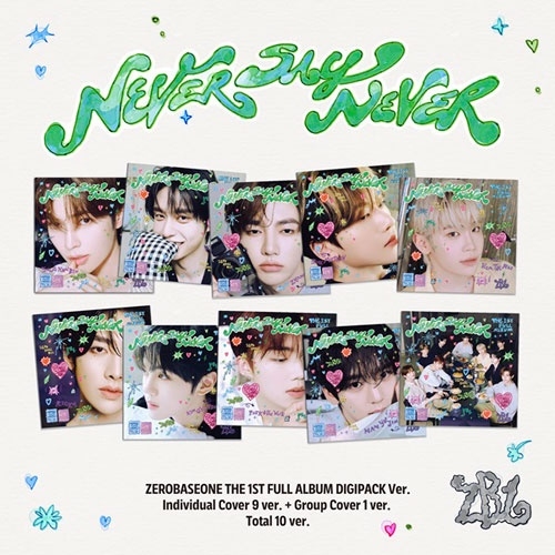 The 1st Full Album [NEVER SAY NEVER] (Digipack Ver.)(SUNG HAN BIN