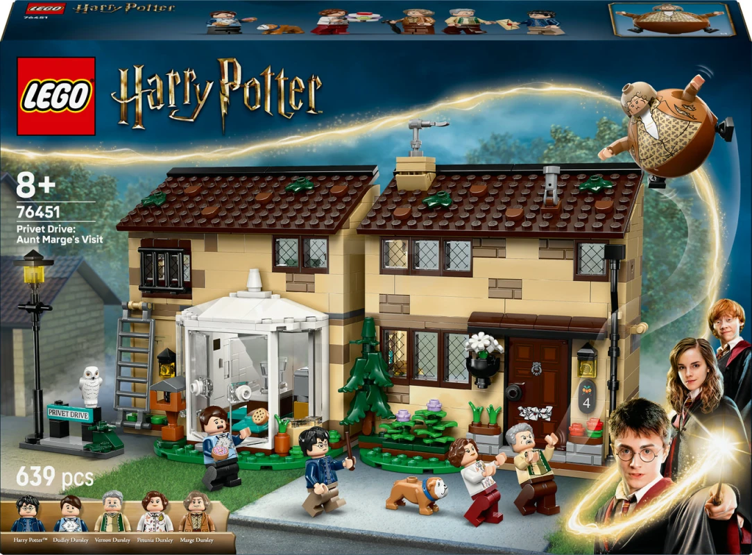 LEGO® 76451 Privet Drive: Aunt Marge's Visit - ToyPro