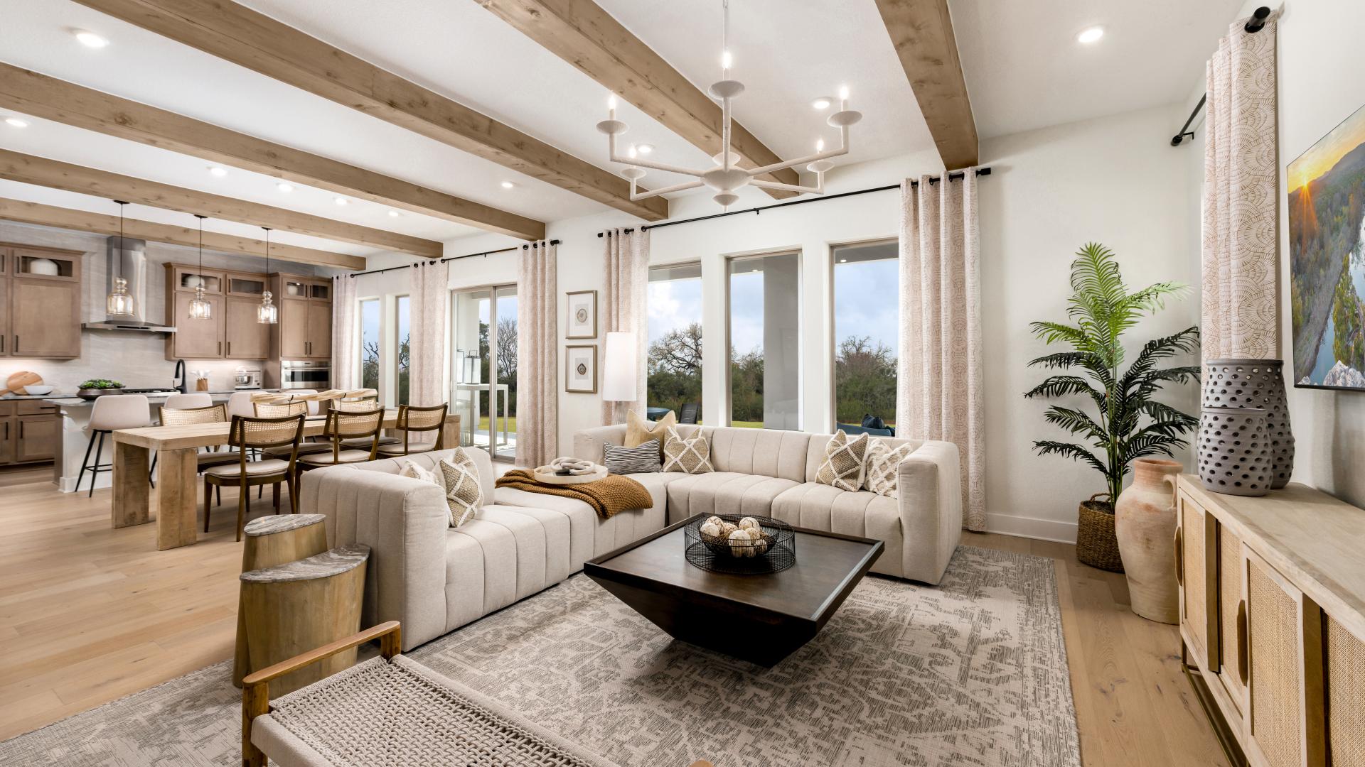 Leander Model Home Design in Regency at Santa Rita Ranch - Garden