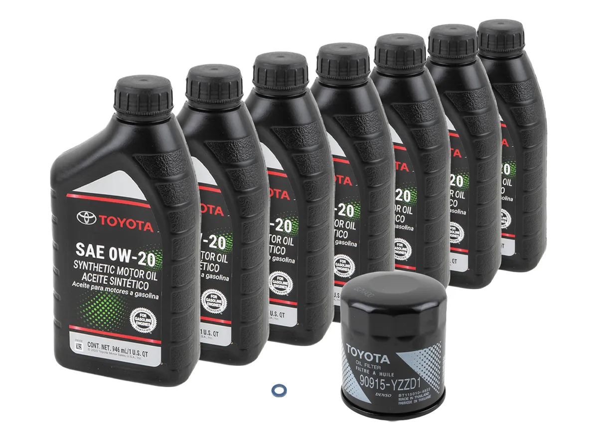 16-23 Tacoma OEM Oil Change Kit - 0w20 - 2.7L I4