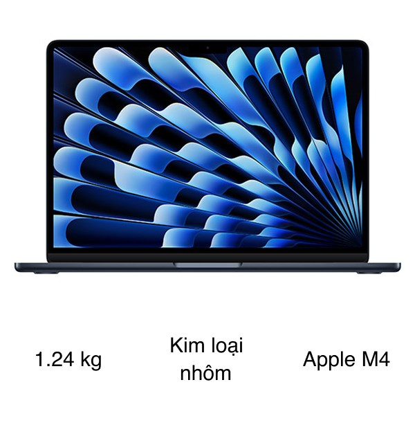 MacBook Air M4 13 inch 16GB/256GB 10CPU 8GPU giá tốt, góp 0%