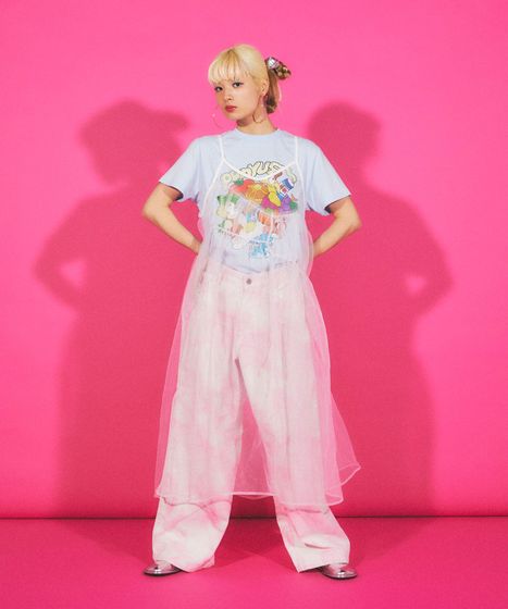 オーガンジーリメイクキャミワンピース[商品：PN24SS-070] - PUNYUS