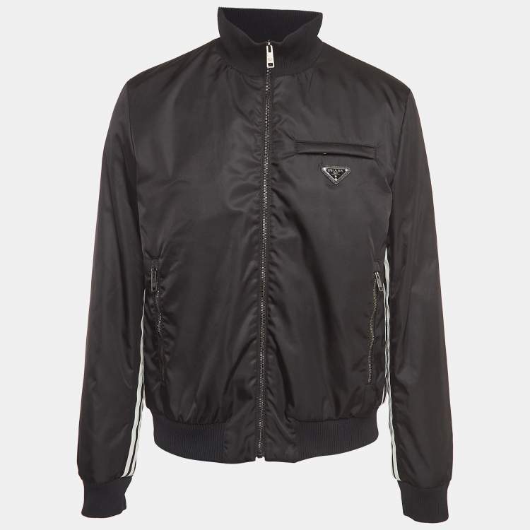 Prada X Adidas Black Re-Nylon Track Jacket XL Prada | TLC US