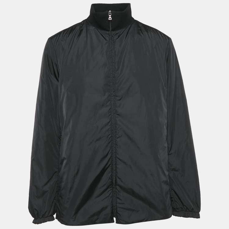 Prada Sport Black Nylon Zip-Up Jacket XXL Prada Sport | TLC US