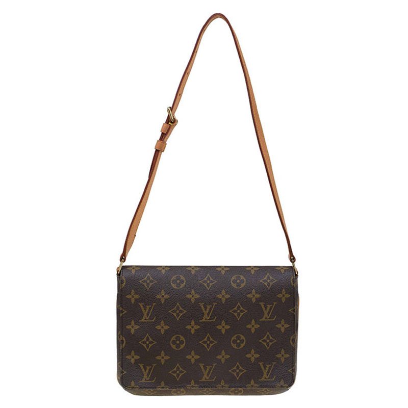 Louis Vuitton Monogram Canvas Musette Tango Long Strap Bag Louis