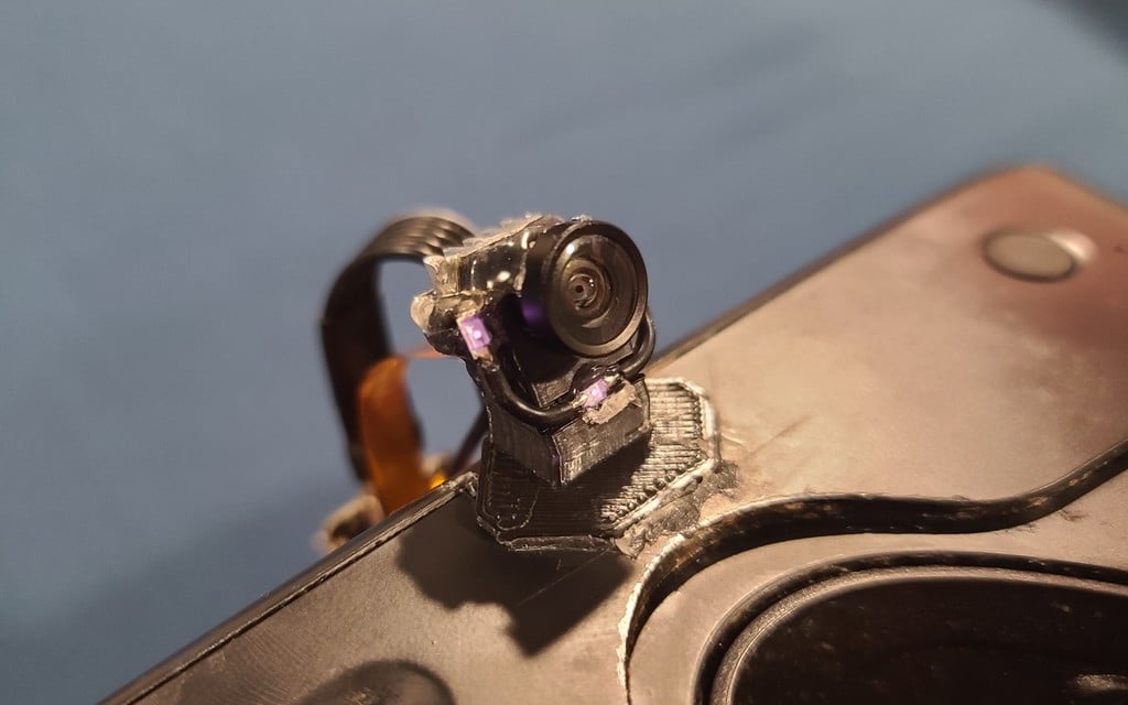 Thingiverse - VR Face Tracker Mount - Project Babble by CmanDesigns