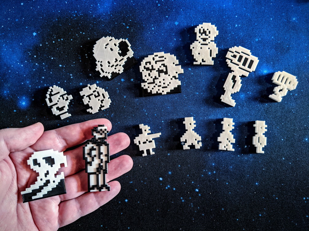 Thingiverse - ZX Spectrum Sprites by IridisAlpha