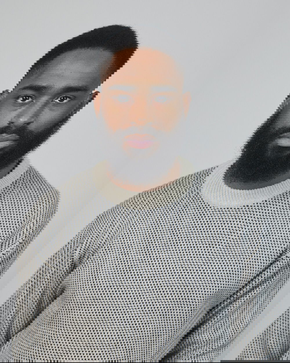 Loop & Weft Lambswool Birdseye Sweater - Navy · Those That Know