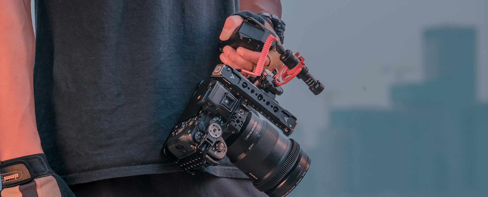 Tilta Left Side Advanced Focus Handle (F570 Battery) | Tilta