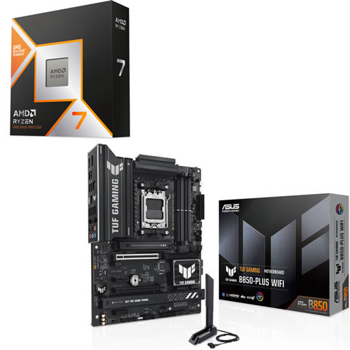 セット商品（AMD + ASUS） Ryzen 7 9800X3D + ASUS TUF GAMING B850