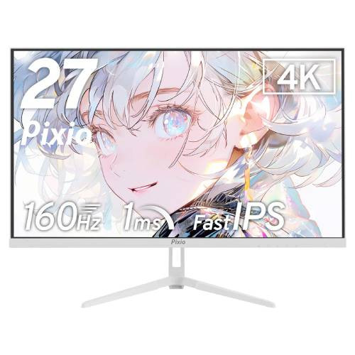 Pixio ピクシオ PX27U Wave / ホワイト [PX27UWAVEW-PW] 27インチ 4K