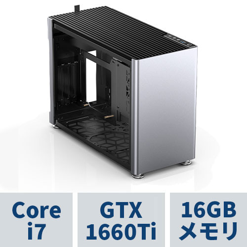 STORM コンパクトタワーPC TS-I7700GTX66TIMIJ 両サイドガラスパネル
