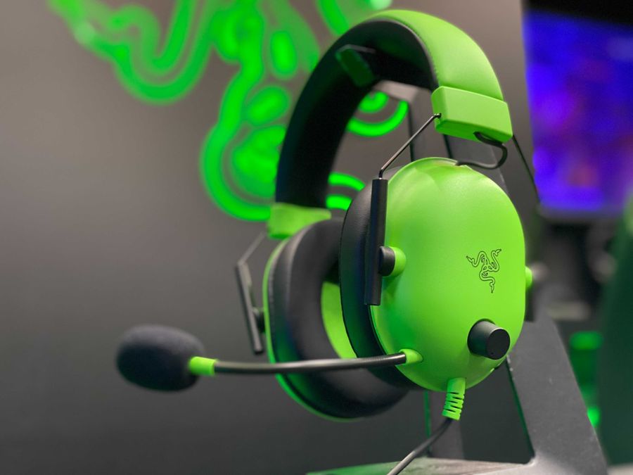 Razer レイザー BlackShark V2 X - Green Edition ゲーミングヘッド