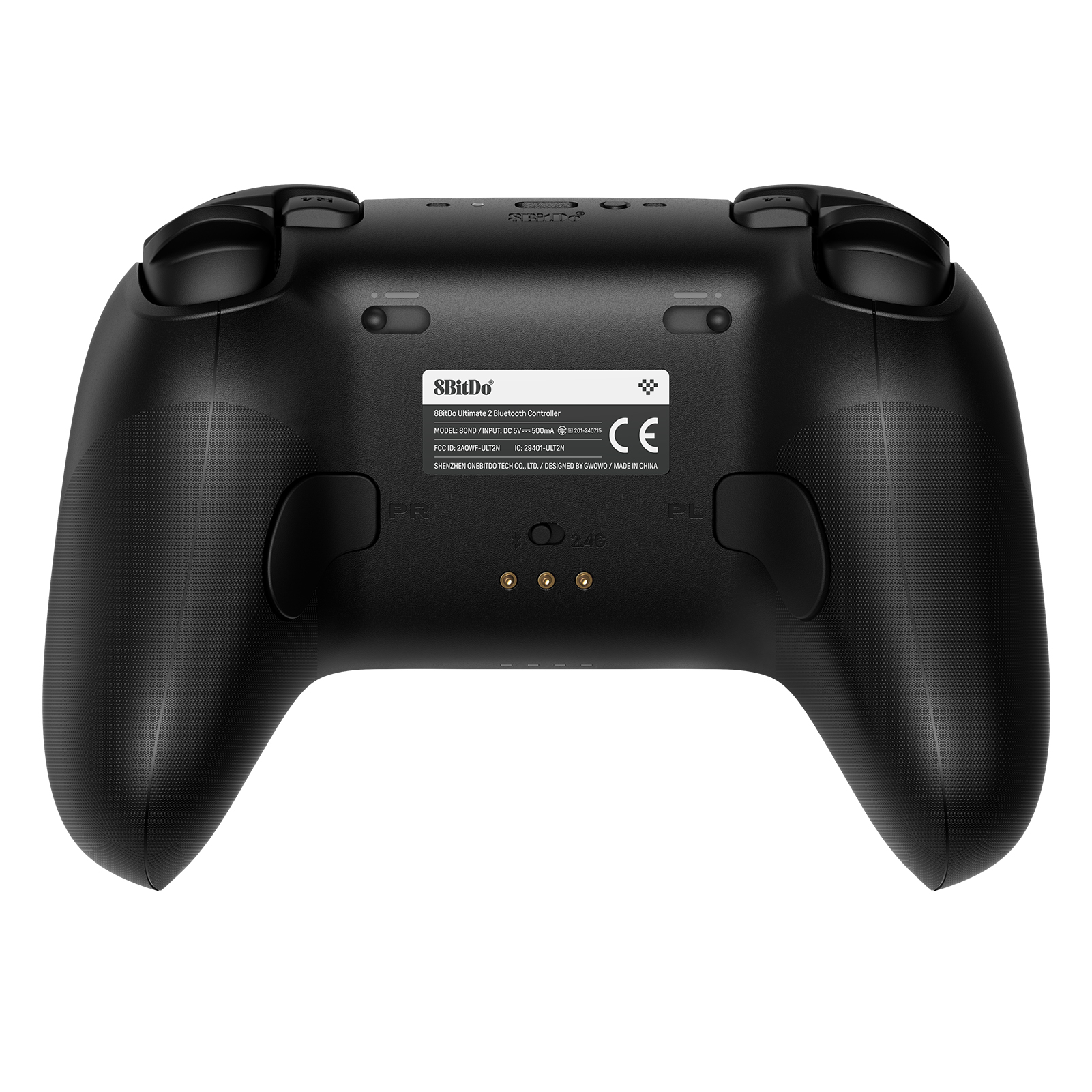 8BitDo 8BitDo Ultimate 2 Bluetooth Black 有線/USB無線/Bluetooth