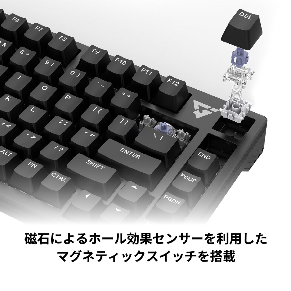 ATK ATK 75 (G版 ブラック) 75％ US配列 ゲーミングキーボード