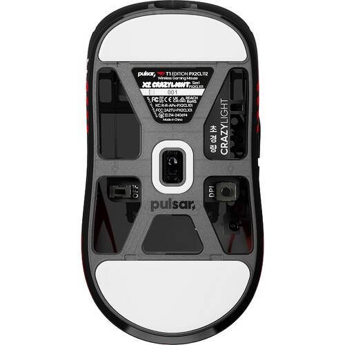 Pulsar Gaming Pulsar X2 CrazyLight Mini T1 Edition Black [PX2CL112
