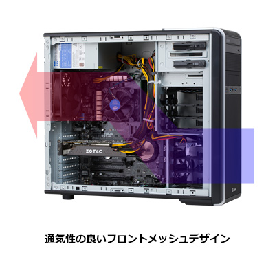 eX.computer イーエックスコンピュータ G-GEAR GA7J-G241BN/CP1 i7+
