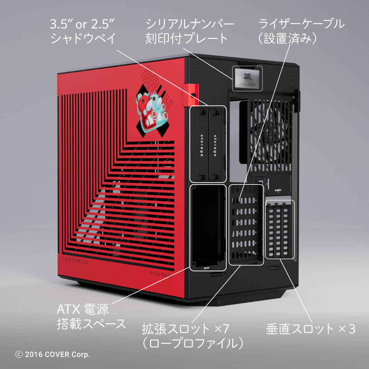 HYTE HYTE Y60 HAKOS BAELZ EDITION｜ツクモ公式通販サイト