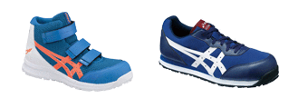 アシックス 安全スニーカーウィンジョブBOA(B9-FCP304) | トラスコ中山