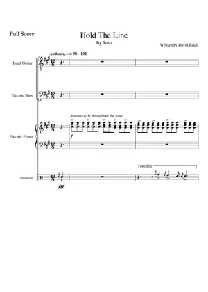 TOTO 8センチ8cmCDシングル Rosanna Hold the Line