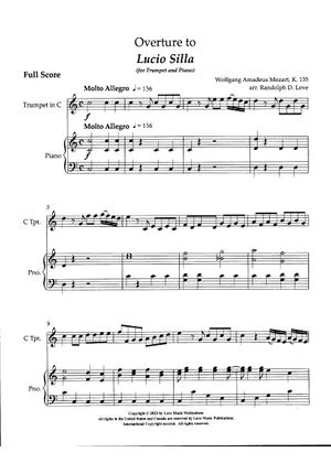 歌劇「ルーチョ・シッラ」 Lucio Silla ベーレンライター 輸入楽譜