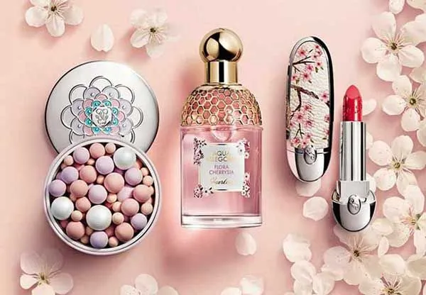 Set Phấn Phủ Ngọc Trai Guerlain Meteorites Duo 02 Cool/Rose + Cọ