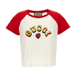 Áo Phông Nữ Gucci x Peter Rabbit In Off White Tshirt
