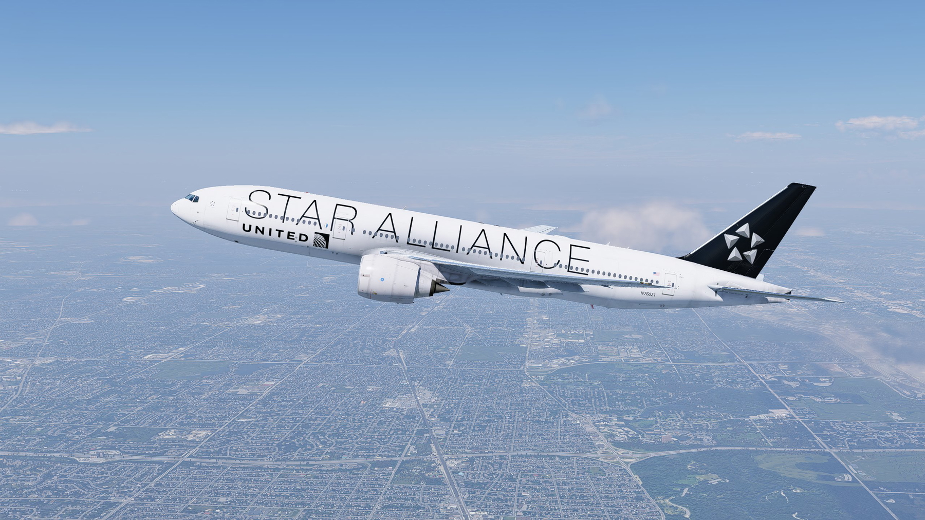 航空機・ヘリコプター UNITED STAR ALLIANCE BOEING777-200ER 航空機