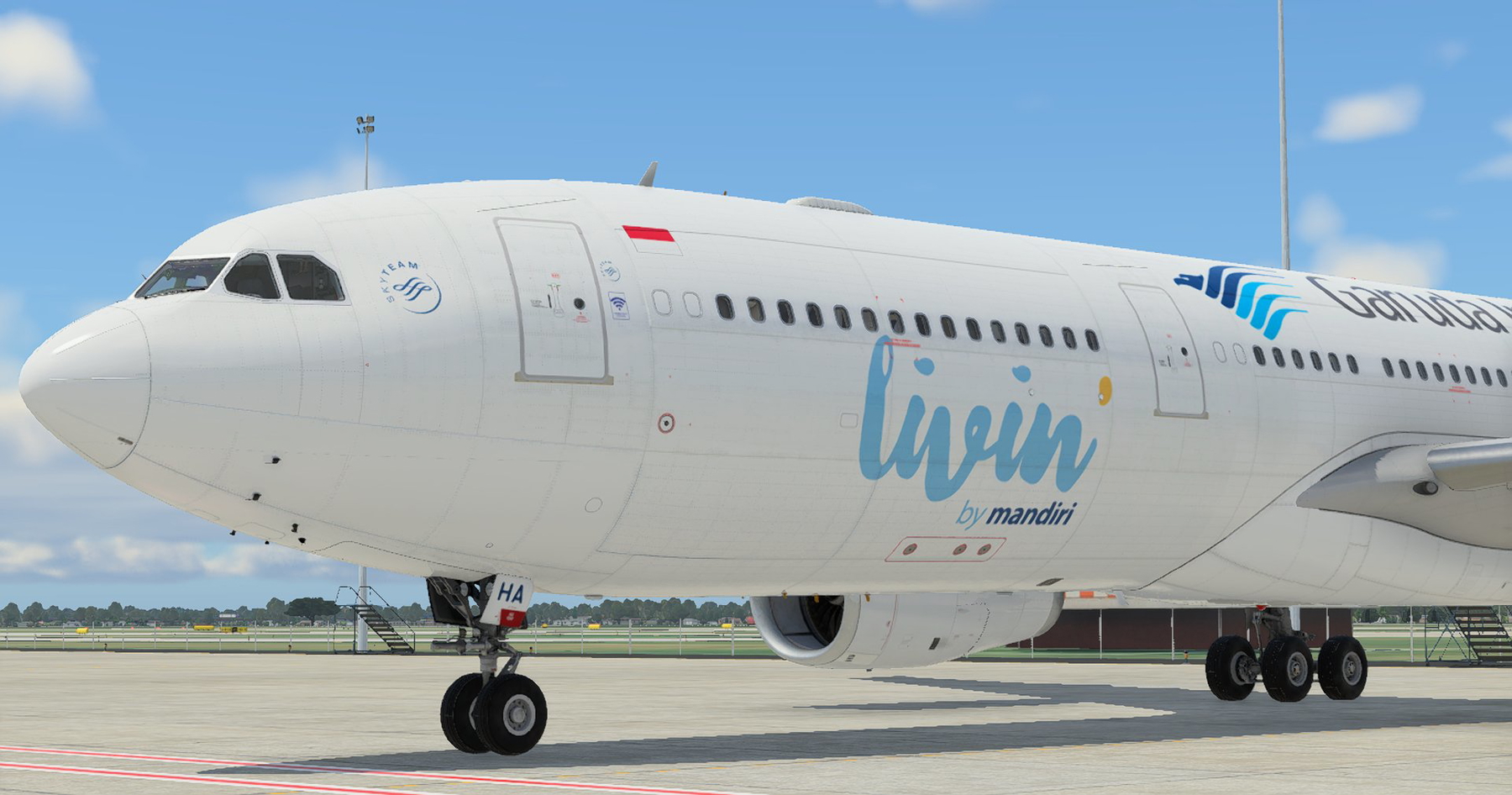 Garuda Indonesia Special c/s Multi-Livery Pack for Default Laminar